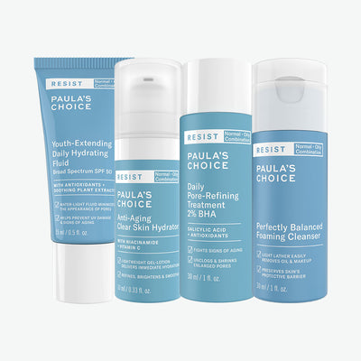 Anti-Aging Essential Kit for Wrinkles + Breakouts Travel-Sized - Paula's Choice Philippines